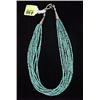 Image 1 : Glass Bead Indian Necklace...