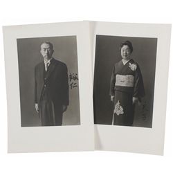 Hirohito and Empress Nagako
