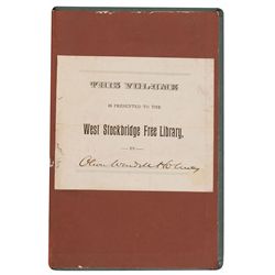 Oliver Wendell Holmes, Jr. and Sr