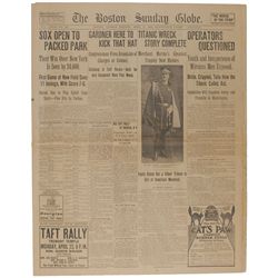 Boston Sunday Globe: April 21, 1912