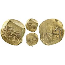 Mexico City, Mexico, cob 8 escudos, Philip V, assayer L (1702-5), rare.