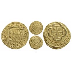 Mexico City, Mexico, cob 8 escudos, 1714J, from the 1715 Fleet.