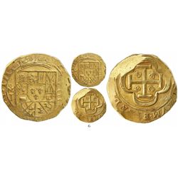 Mexico City, Mexico, cob 8 escudos, 1714J, from the 1715 Fleet.