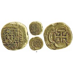 Mexico City, Mexico, cob 8 escudos, Philip V, assayer not visible (style of 1715-32), rare.