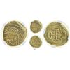Image 1 : Mexico City, Mexico, cob 2 escudos, (1715J), from the 1715 Fleet, encapsulated NGC AU 55.