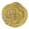 Image 3 : Mexico City, Mexico, cob 1 escudo Royal, 1714J, extremely rare, from the 1715 Fleet.
