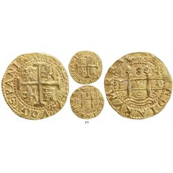 Lima, Peru, cob 8 escudos, 1705H, rare, from the 1715 Fleet.