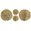 Image 1 : Lima, Peru, cob 8 escudos, 1711M, from the 1715 Fleet, encapsulated NGC AU 53.