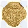 Image 3 : Cuzco, Peru, cob 2 escudos, 1698M, from the 1715 Fleet, encapsulated NGC MS 64, finest known specime