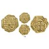 Image 1 : Bogota, Colombia, cob 2 escudos, Philip IV, assayer A to left below mintmark NR (ca. 1635), from the