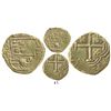 Image 1 : Bogota, Colombia, cob 2 escudos, Philip IV, assayer R to right, mintmark NR to left (1650s).