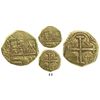 Image 1 : Bogota, Colombia, cob 2 escudos, Philip IV, assayer not visible (R to right, 1650s).