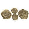 Image 1 : Bogota, Colombia, cob 1 escudo, (17)37M, assayer to right, mintmark F to left, rare.