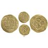 Image 1 : Seville, Spain, cob 4 escudos, Philip II, assayer Gothic D below mintmark S to left.
