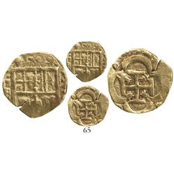 Seville, Spain, cob 2 escudos, Philip III, assayer B, ex-McKee.