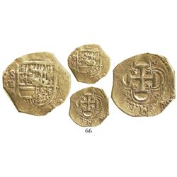 Seville, Spain, cob 2 escudos, Philip III, assayer B.