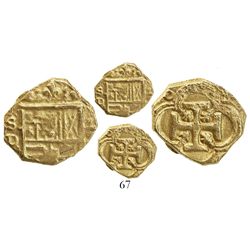 Seville, Spain, cob 2 escudos, Philip III, assayer D.