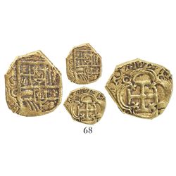 Seville, Spain, cob 1 escudo, 1620/19C, rare (unlisted).