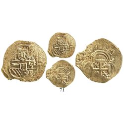 Seville, Spain, cob 2 escudos, 1623, assayer not visible.