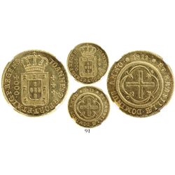 Brazil (Rio mint), 4000 reis, Joao Prince Regent, 1811, encapsulated NGC MS 63, tied for finest know
