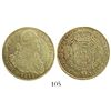 Image 1 : Bogota, Colombia, bust 4 escudos, Ferdinand VII (bust of Charles IV), 1818JF, rare.
