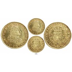 Mexico City, Mexico, bust 8 escudos, Philip V, 1738MF.