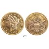 Image 1 : USA (San Francisco mint), $20 coronet Liberty, 1897-S, encapsulated PCGS (first-generation green tag