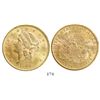 Image 1 : USA (Philadelphia mint), $20 coronet Liberty, 1900.
