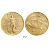 Image 1 : USA (Philadelphia mint), $20 St. Gaudens, 1925, encapsulated PCGS green tag MS63.