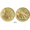 Image 1 : USA (Philadelphia mint), $10 Indian head, 1907, rolled edge, no periods.