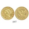 Image 1 : USA (Philadelphia mint), $2.50 coronet Liberty, 1851.