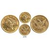 Image 1 : USA (Philadelphia mint), $2.50 coronet Liberty, 1900.