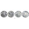 Image 1 : Lot of 2 USA (Philadelphia mint) half dollar walking Liberty, 1941 and 1943, both encapsulated PCGS 