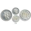 Image 1 : USA (Philadelphia mint), proof copper-nickel 3-cent nickel, 1885.