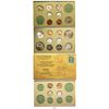 Image 1 : Original double mint set (22 coins) of 1955 USA (Philadelphia and San Francisco mints) 50c (2), 25c 