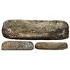 Image 1 : Flat silver ingot from the Atocha (1622), 18 lb 6.96 oz troy, fineness 2340/2400 fine, no Class Fact