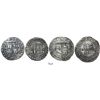 Image 1 : Lot of 2 Mexico City, Mexico, 4 reales, Charles-Joanna, "Late Series," assayer L to right, mintmark 