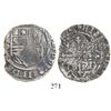 Image 1 : Mexico City, Mexico, cob 4 reales, Philip II, assayer O below mintmark oM to left, reversed "S" in P
