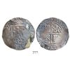 Image 1 : Mexico City, Mexico, cob 4 reales, Philip II, assayer not visible (O or F), legend with king's ordin