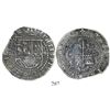 Image 1 : Potosi, Bolivia, cob 4 reales, Philip II, assayer R to left (Rincon).