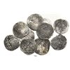 Image 1 : Lot of 10 Potosi, Bolivia, cob 4 reales, Philip II, assayer B (various periods).