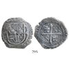 Image 1 : Mexico City, Mexico, cob 4 reales, Philip III, assayer F below mintmark oM to left, denomination 4 t