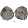 Image 1 : Mexico City, Mexico, cob 4 reales, Philip III, assayer not visible (F below mintmark oM to left), de