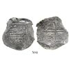 Image 1 : Mexico City, Mexico, cob 4 reales, Philip III, assayer not visible, Grade-2 quality but no Grade on 