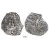 Image 1 : Potosí, Bolivia, cob 8 reales, 1618T/PAL, rare, Grade 2.