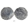 Image 1 : Potosi, Bolivia, cob 8 reales, 1(6)2(?)T, Grade 1 (19 points), with hand-signed certificate from 197