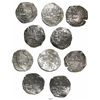 Image 1 : Lot of 5 Potosi, Bolivia, cob 8 reales, Philip III, various assayers (where visible), all Grade 1.