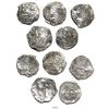 Image 1 : Lot of 5 Potosi, Bolivia, cob 8 reales, Philip III, various assayers (where visible), all Grade 2.