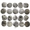 Image 1 : Lot of 10 Potosi, Bolivia, cob 8 reales, Philip III, assayers not visible, all Grade 3.