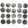 Image 1 : Lot of 10 Potosi, Bolivia, cob 4 reales, Philip III, various assayers (where visible), all Grade 1.